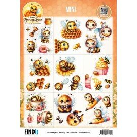 CD12476 Cutting Sheet - Berries Beauties - Sweet Honey Bees - Mini