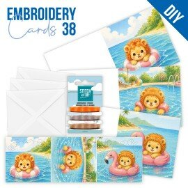 STDOPP038 Stitch and Do Cards 38 - Sweet Summer Lion