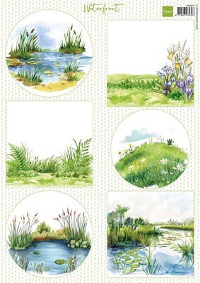 VK9641 Marianne Design - Knipvellen - Waterfront A4