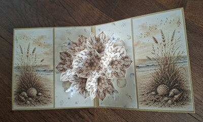 Fairybells beige combi knipvellen 3 stuks voor pop-up en decoupage