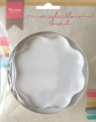 LR0011 Acryl stempelblok groot - Marianne Design