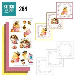 STDO264 Stitch and Do 264 - Sweet Honey Bees