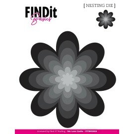 FITBND008 Find It Basics - Nesting Dies - Petal Flower