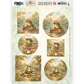BBSC10133 - HJ25601 Scenery Push out - Berries Beauties - Joyful Hoppers (Gratis vel HJ256)