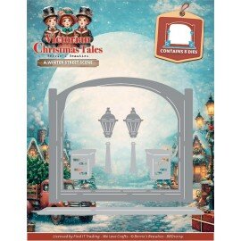 BBD10119 Dies - Berries Beauties - Victorian Christmas Tales - A Winter Street Scene