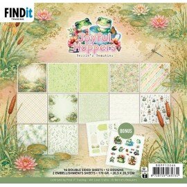 BBPP10046 Paperpack - Berries Beauties - Joyful Hoppers 20 x 20 cm