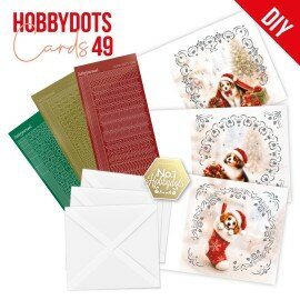 DODOPP049 Hobbydots Cards 49 - Merry Pawmess