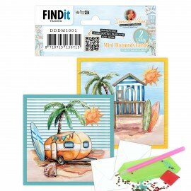 DDDM1001 Dotty Designs Mini Diamond Cards set - Summer Vibes