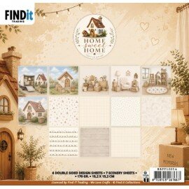 BBPP10054 Paperpack - Find It Collection - Home Sweet Home - 15,2 x 15,2 cm