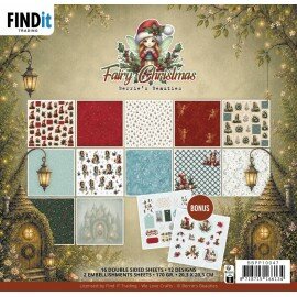 BBPP10047 Paperpack - Berries Beauties - Fairy Christmas 20 x 20 cm