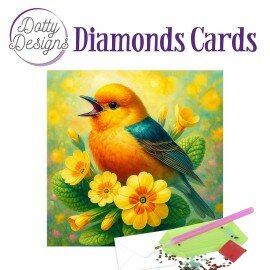 DDDC1219 Doty Designs Diamond Cards - Golden Spring Melody