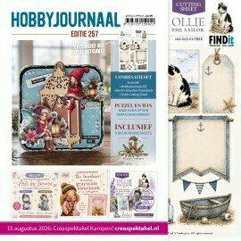 Hobbyjournaal Magazine nr 257 met gratis knipvel