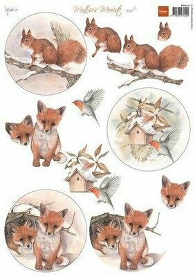 Marianne Design Mattie's mooiste - 3D Squirrel
