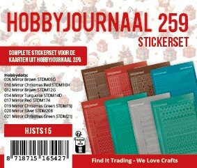 Stickerset Hobbyjournaal 259