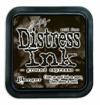 Ranger Distress Ink pad - Ground Espresso