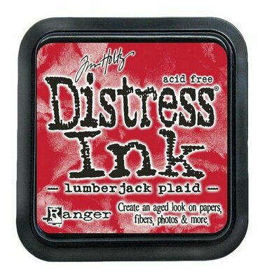 Ranger Distress Ink pad - Lumberjack Plaid