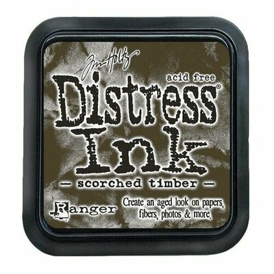 Ranger Distress Ink pad - Scorched Timber