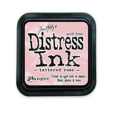 Ranger Distress Ink pad - Tattered Rose
