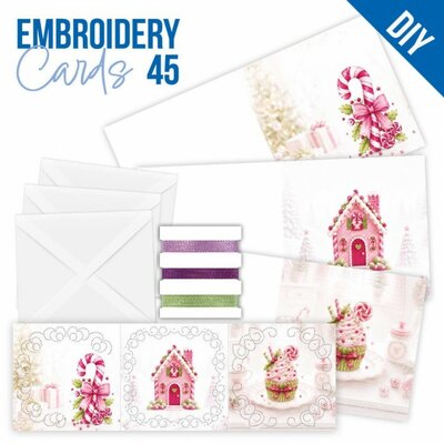 Stitch and Do Cards 045 - Candy Christmas