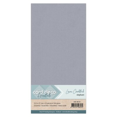 4K Elephant Grey Linnenkarton