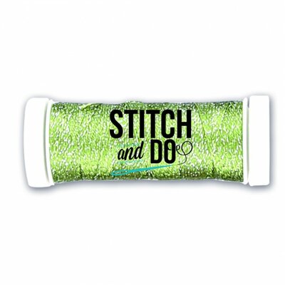 Lime Sparkles Thread Stitch and Do - 120 meter