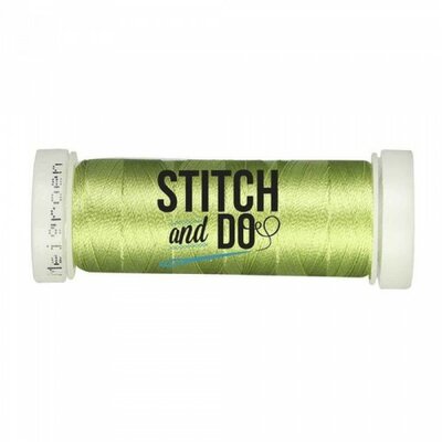 Meigroen Linnen Garen Stitch & Do - 200 meter