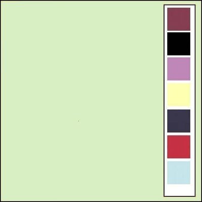 19 Card Deco Linnen 135x270mm 10 vel Lichtgroen 240grm