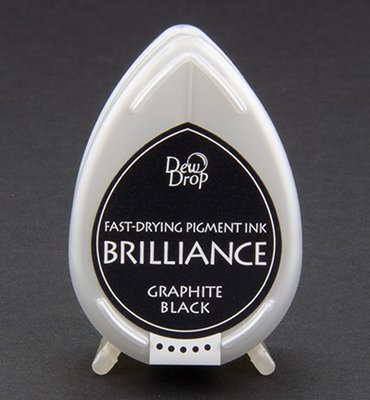 BD-82 - Brilliance Ink - Dew Drop - Graphite Black