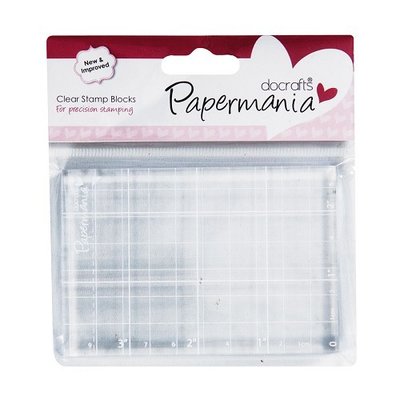 PMA9031002 Papermania Clear Stamp Block 2,75x4" (7x9,2cm)