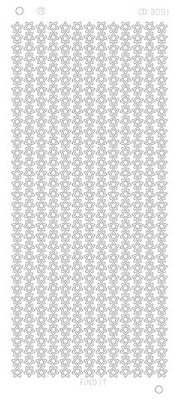 Stickervel 3091 CD Little Stars Platinum