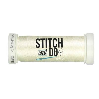 Stitch & Do 200 m - Borduurgaren - Linnen – Gebroken wit