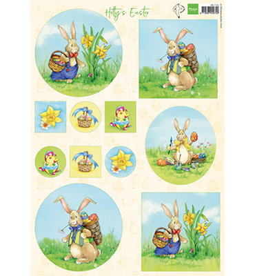 HT1702 - Knipvel - Marianne Design - Hetty's Easter