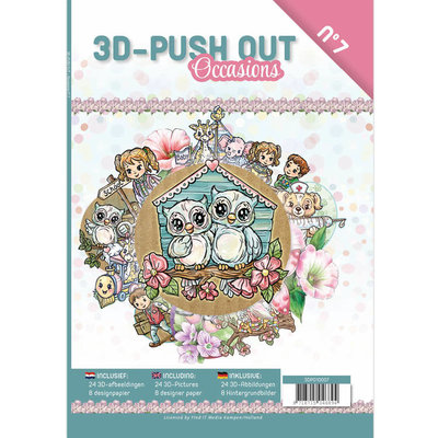 3DPO10007 3D Push Out book 07 - Occasions