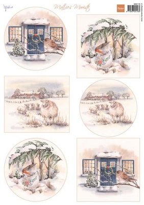 MB0178 Marianne Design – 3D Knipvel – Mattie's mooiste Winter 2 21 x 29,7 cm