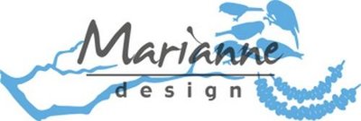 Marianne Design Creatable Tiny's peanut pindaslinger en tak LR0558 116 x 39 mm - 43 x 31 mm