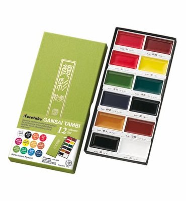 Gansai Tambi Set 12 Colours