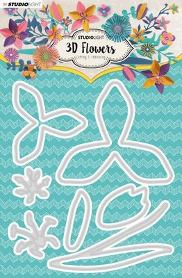 Studio Light Embossing Die Cut 3D Flower Dies nr. 180 STENCILSL180