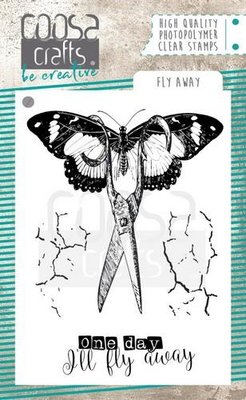 COOSA Crafts clearstamps A7 - Fly awaystamp COC-061