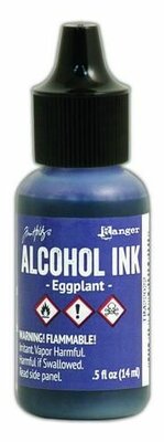Ranger Alcohol Ink 15 ml - eggplant TIM22022 Tim Holz