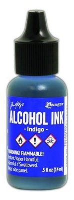 Ranger Alcohol Ink 15 ml - indigo TAL40705 Tim Holz
