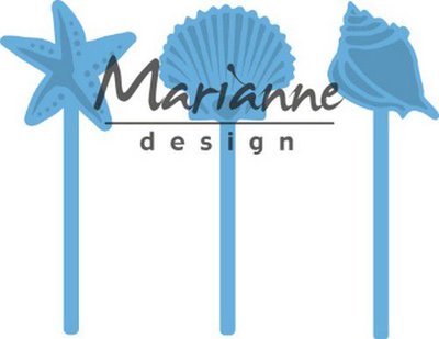 Marianne D Creatable zeeschelpen pins LR0602 68x28 mm