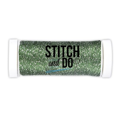 Forest Green Sparkles Thread Stitch and Do - 120 meter