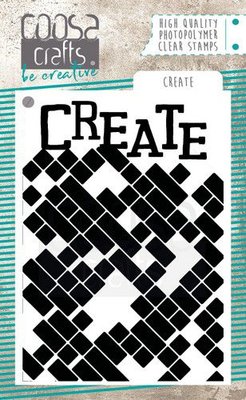 COOSA Crafts Clearstamps A7 - Create COC-086
