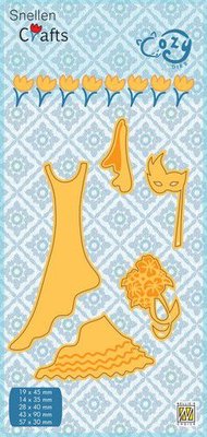 SCCOD002 Nellie's Choice Cozy dies huwelijk  14x35 - 57x30mm